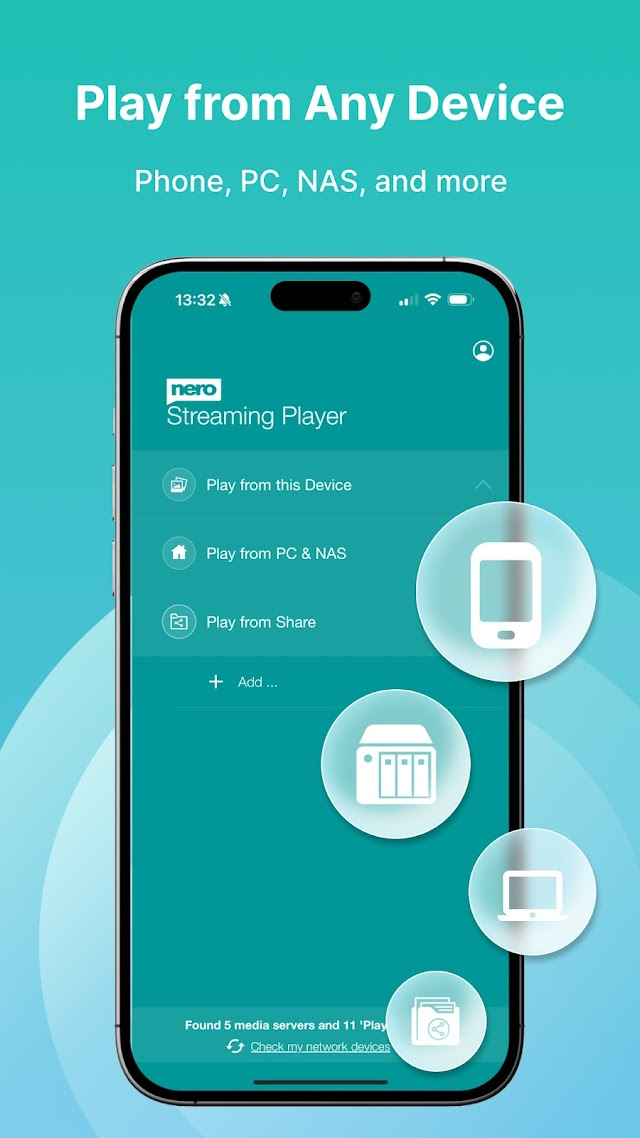 TV Cast: Nero Streaming Player Resimleri