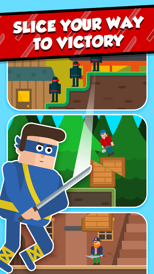 Mr Ninja - Slicey Puzzles Resimleri