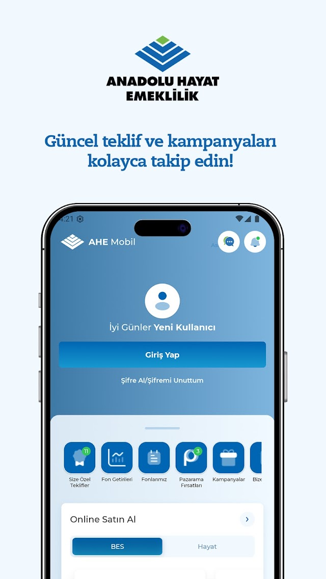 AHE Mobil Resimleri
