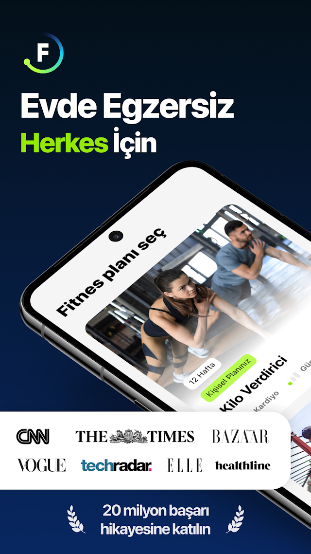 Fitify: Evde egzersiz programı Resimleri