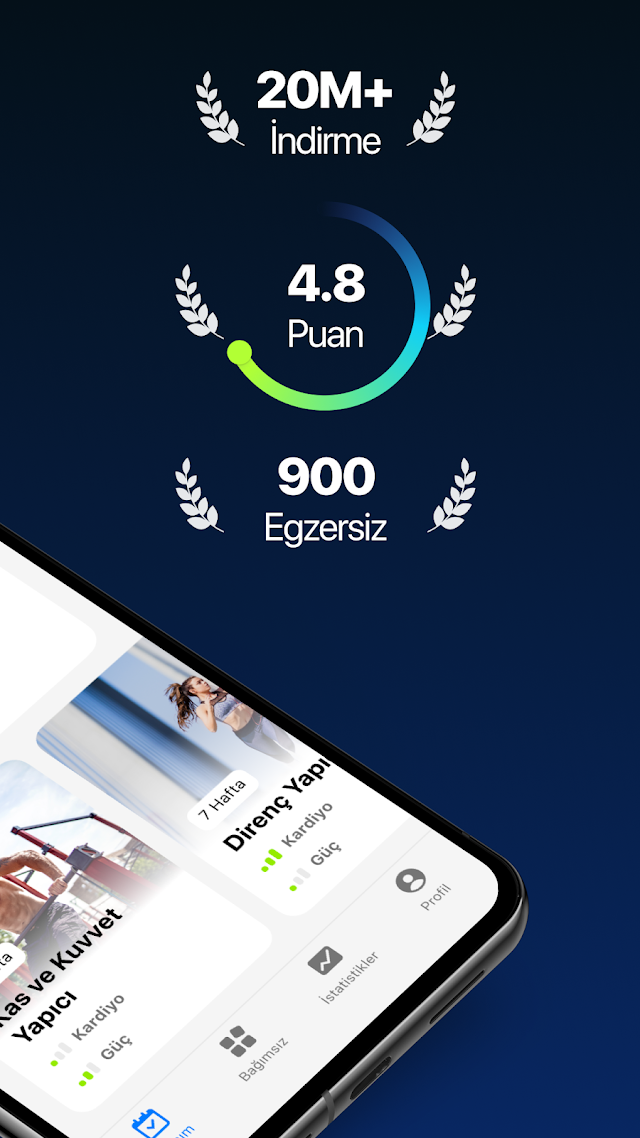 Fitify: Evde egzersiz programı Resimleri