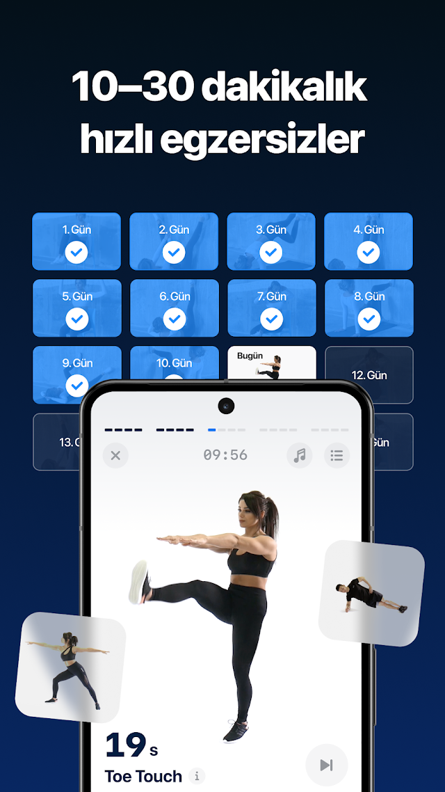 Fitify: Evde egzersiz programı Resimleri