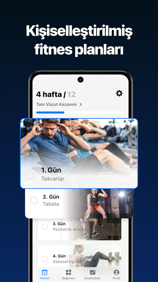 Fitify: Evde egzersiz programı Resimleri