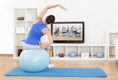 Pilates evde egzersiz rutinleri Resimleri