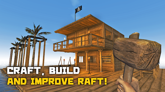 Survival on Raft: Multiplayer Resimleri
