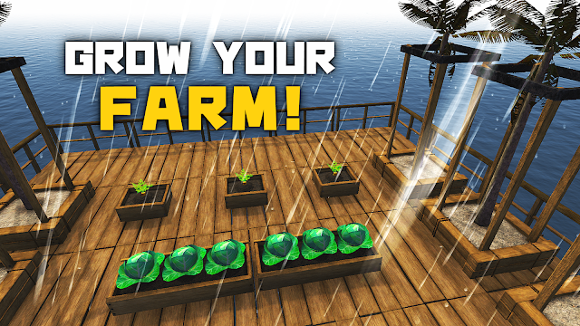 Survival on Raft: Multiplayer Resimleri