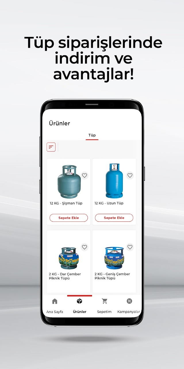 iPApp: Tüp Siparişi & Otogaz Resimleri