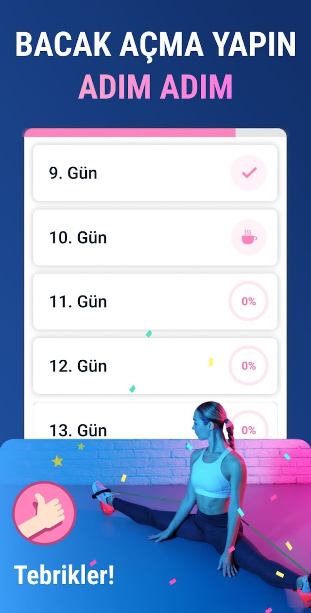 Bacak Açma Egzersizleri Resimleri