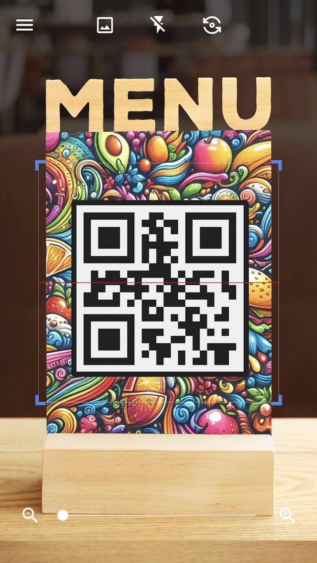 QR ve Barkod Okuyucu Resimleri