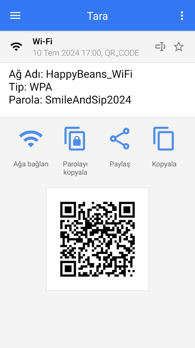QR ve Barkod Okuyucu Resimleri