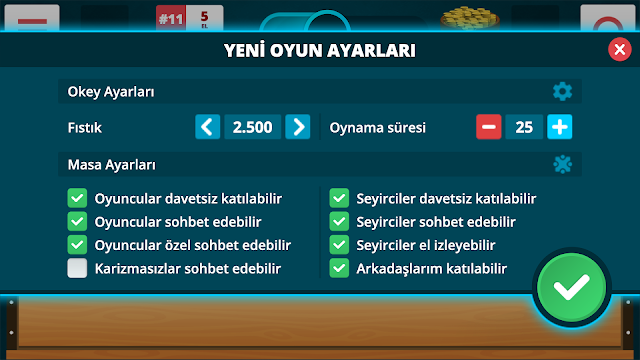 Okey Online Resimleri