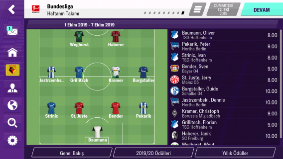 Football Manager 2020 Mobile Resimleri