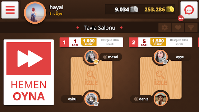 Tavla Online Resimleri