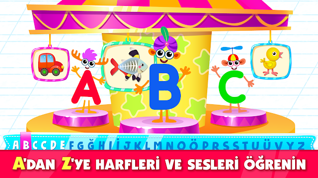 Bini ABC okul öncesi eğitim! Resimleri