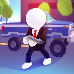 Android Rage Road - Car Shooting Game ikonu