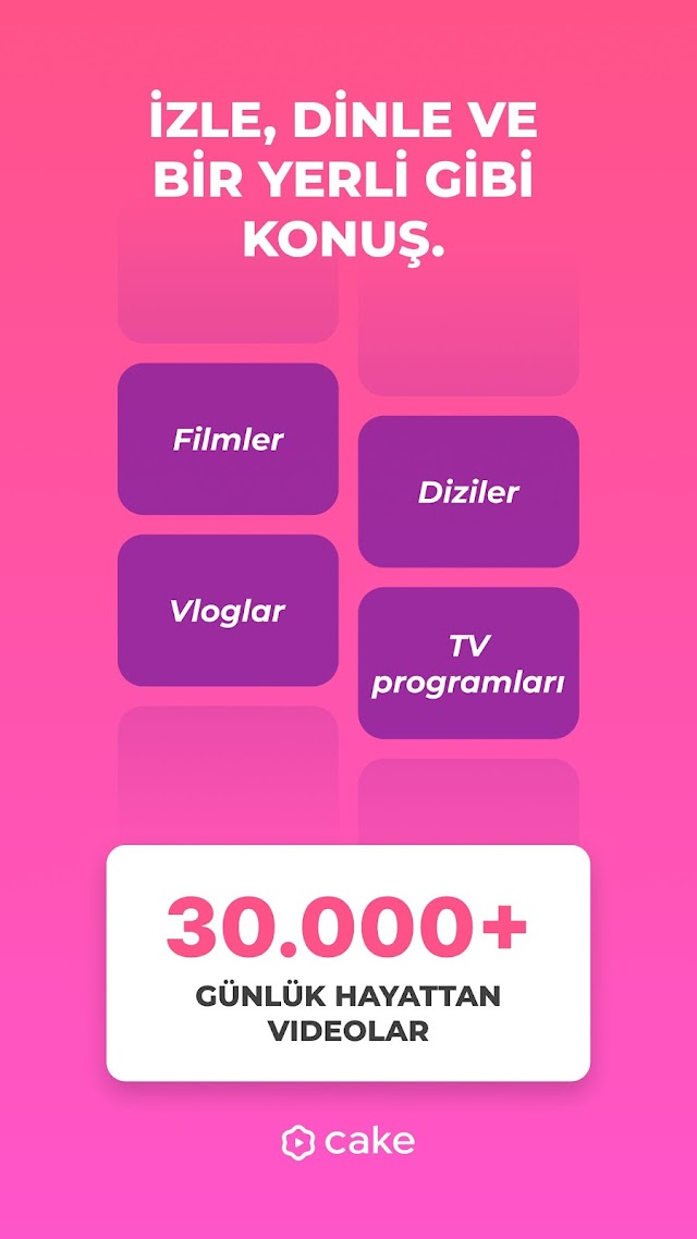 Cake: İngilizce & Korece Öğren Resimleri
