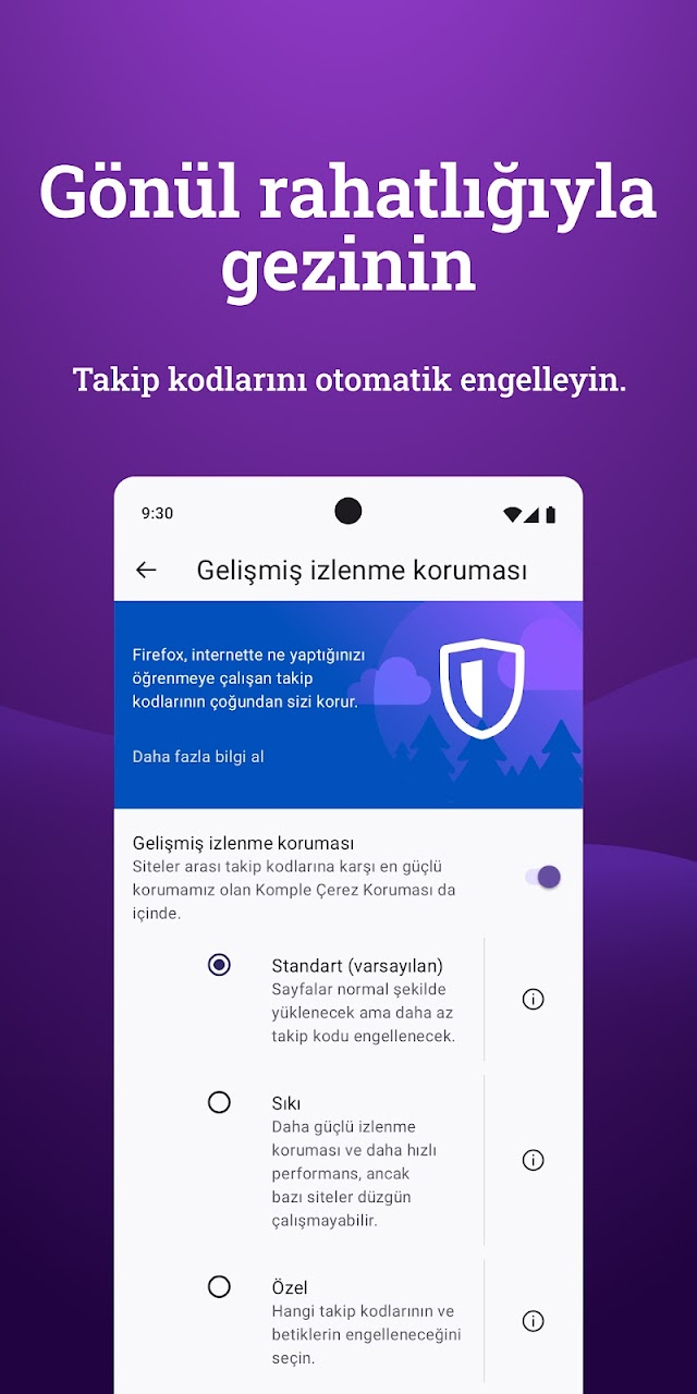 Firefox Hızlı ve Özel Tarayıcı Resimleri
