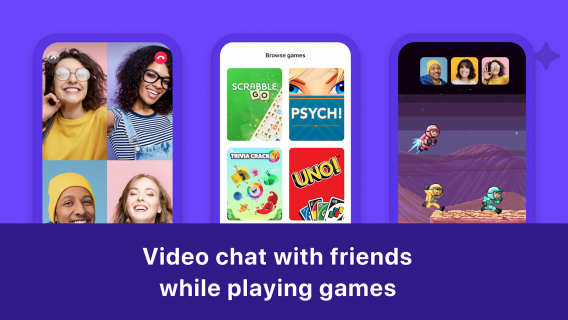 Bunch: Group Video Chat & Party Games Resimleri