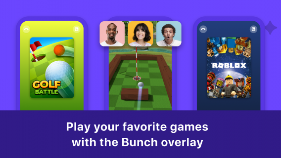 Bunch: Group Video Chat & Party Games Resimleri