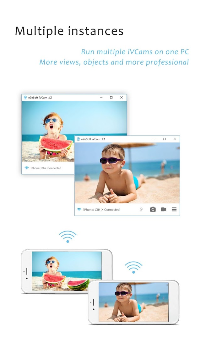 iVCam Webcam Resimleri
