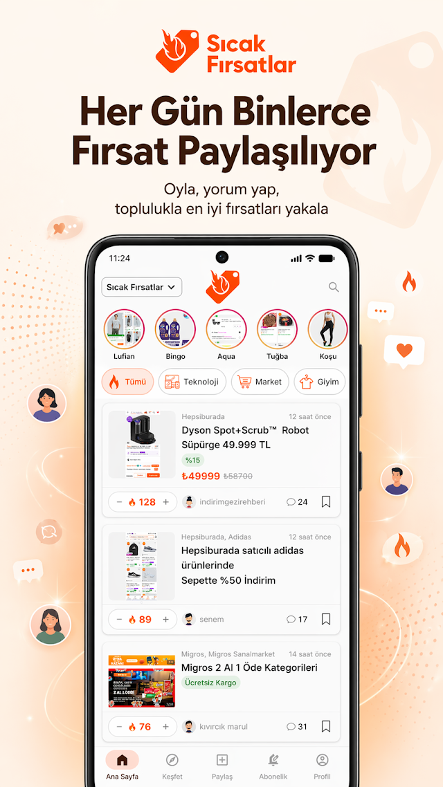 Sıcak Fırsatlar: İndirim/Kupon Resimleri