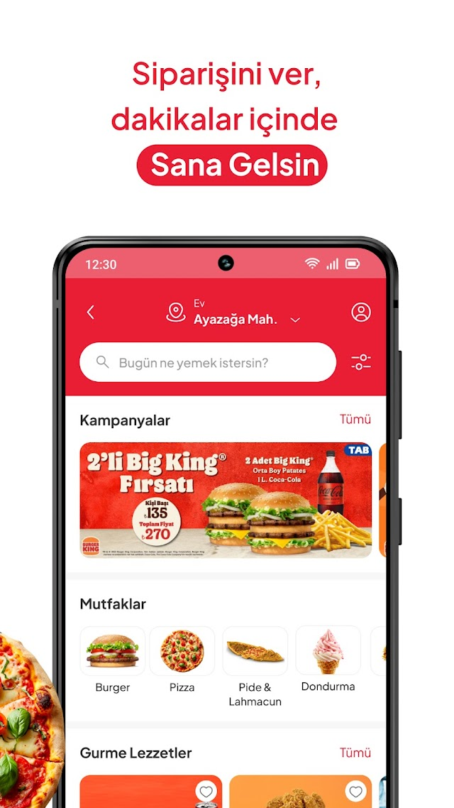 Tıkla Gelsin® - Yemek Siparişi Resimleri