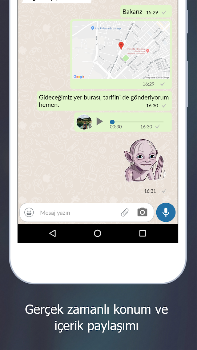 Kamapp Messenger Resimleri