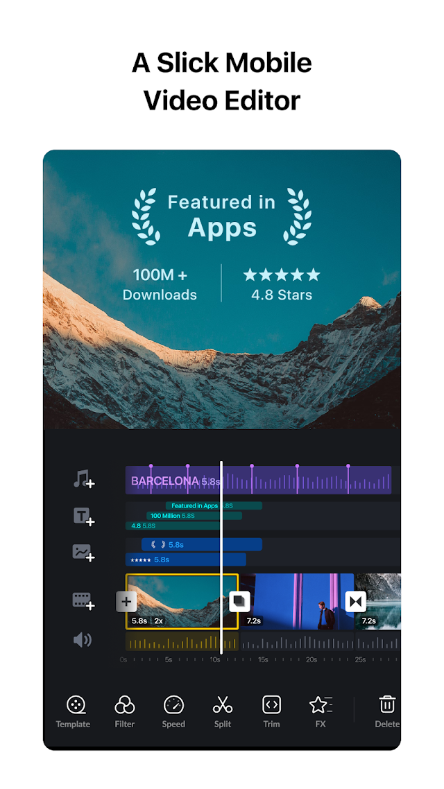VN Video Editor Maker VlogNow Resimleri
