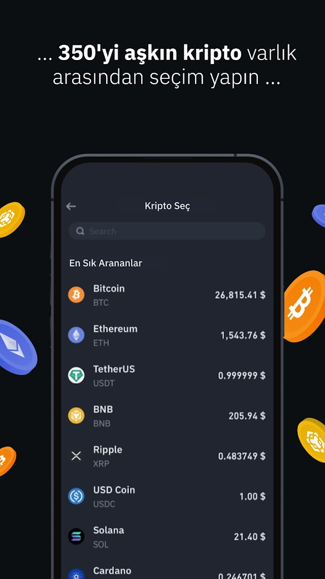 Binance: Bitcoin & Kripto Resimleri