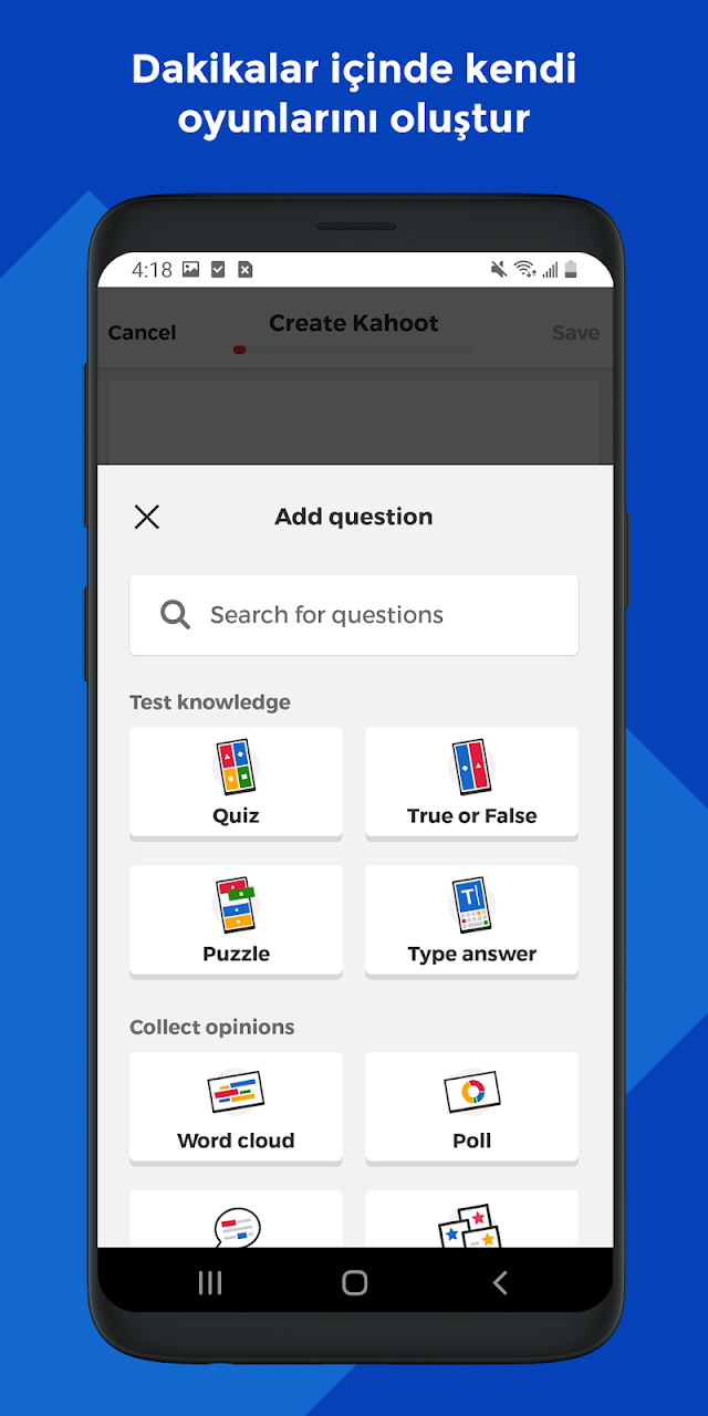 Kahoot! Quiz Oluştur ve Oyna Resimleri
