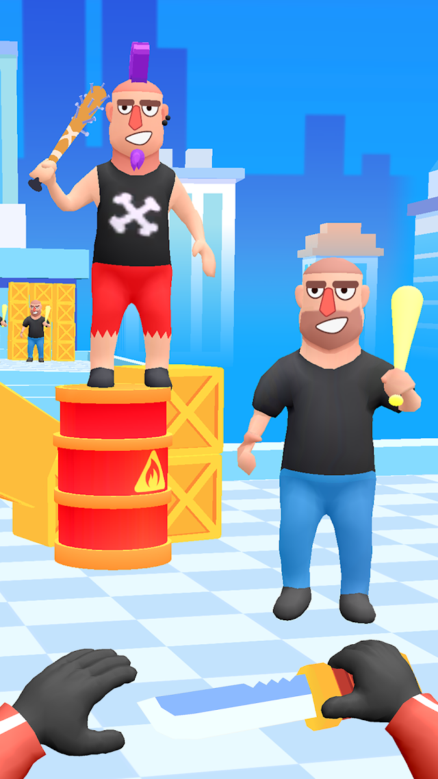 Hit Master 3D Bıçaklı Suikast Resimleri