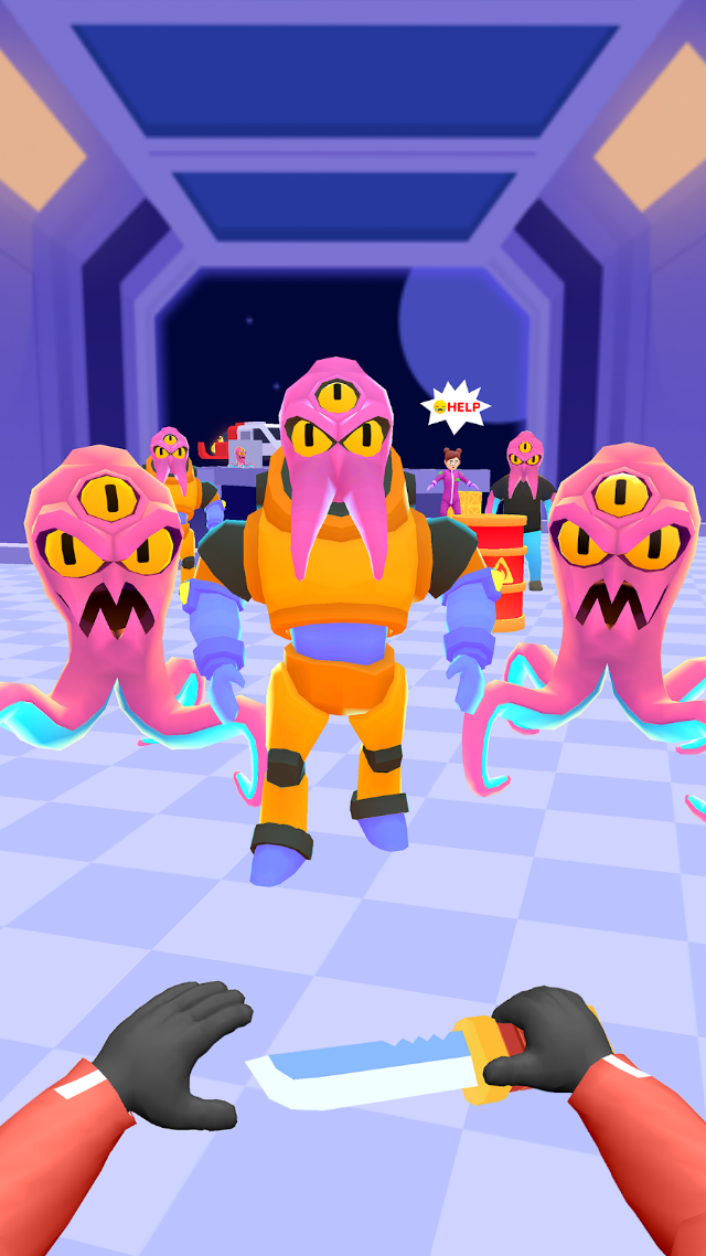 Hit Master 3D Bıçaklı Suikast Resimleri