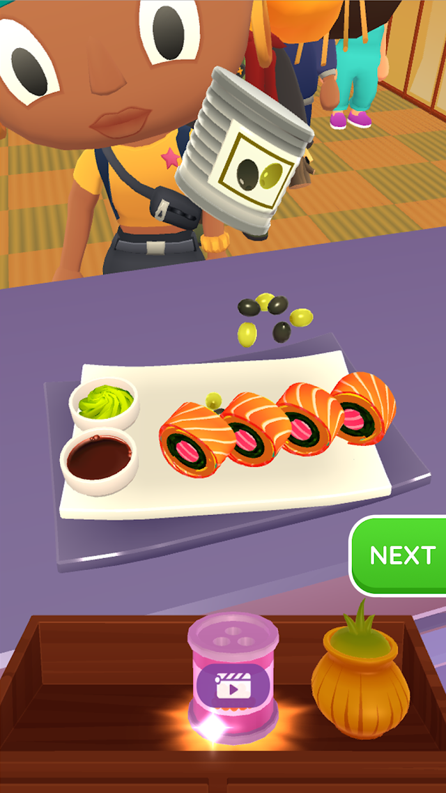 Sushi Roll 3D - Cooking ASMR Resimleri