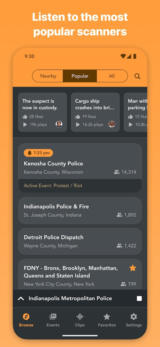 Scanner Radio - Police Scanner Resimleri
