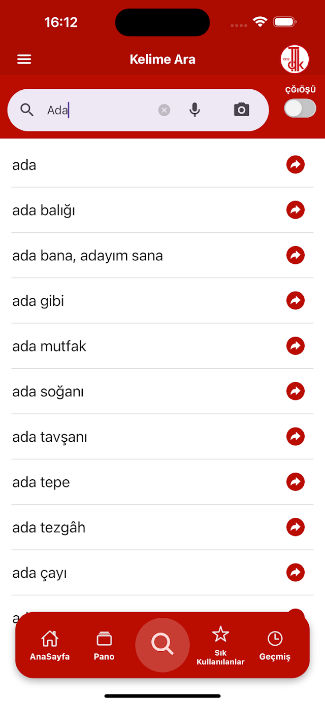 Türkçe Sözlük Resimleri