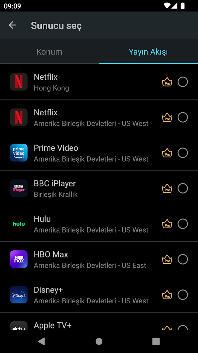 H�zl�, �cretsiz VPN Resimleri