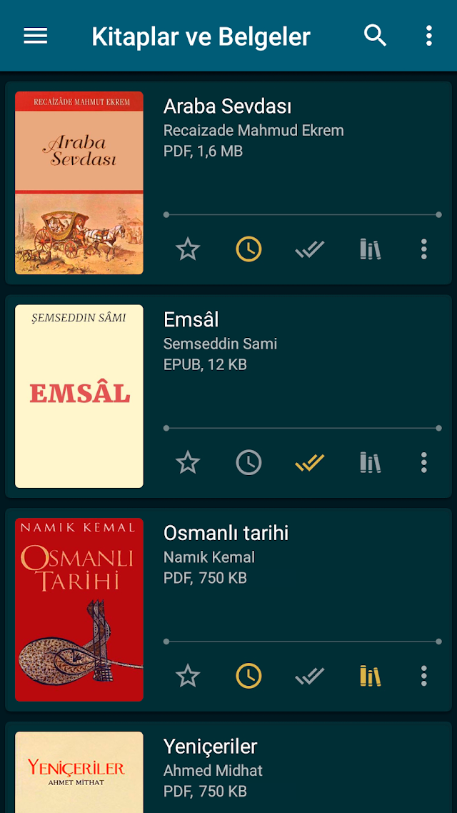 ReadEra kitap okuyucu pdf epub Resimleri