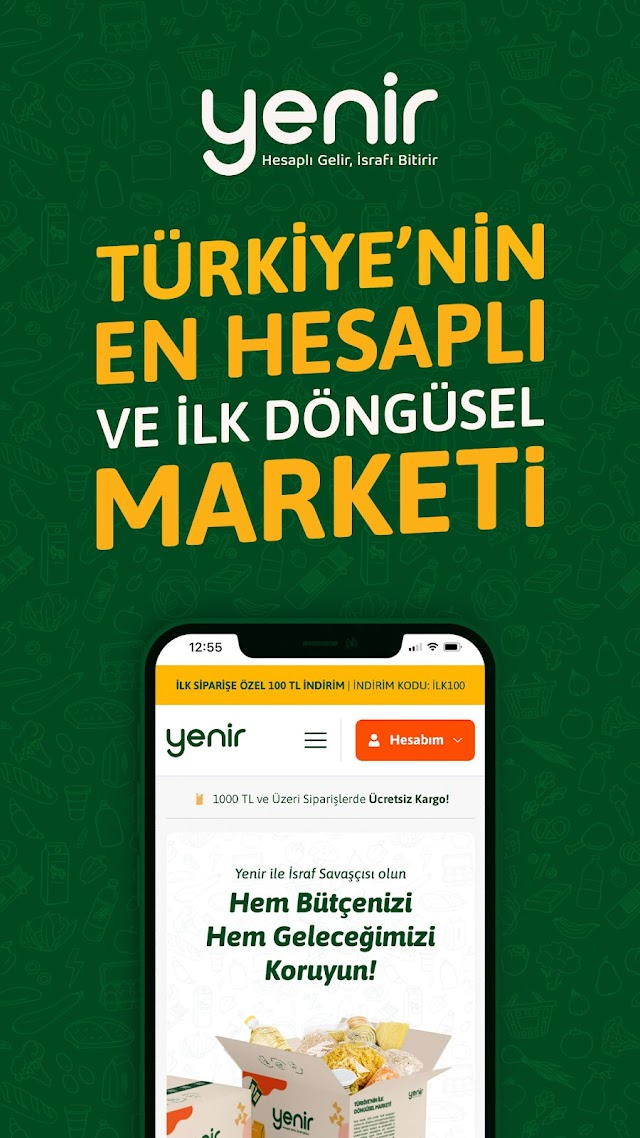 Yenir App Resimleri