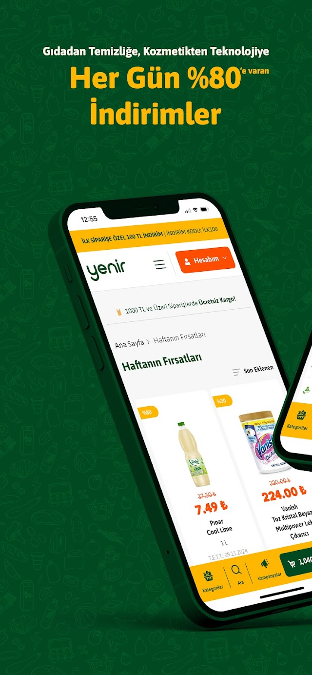 Yenir App Resimleri