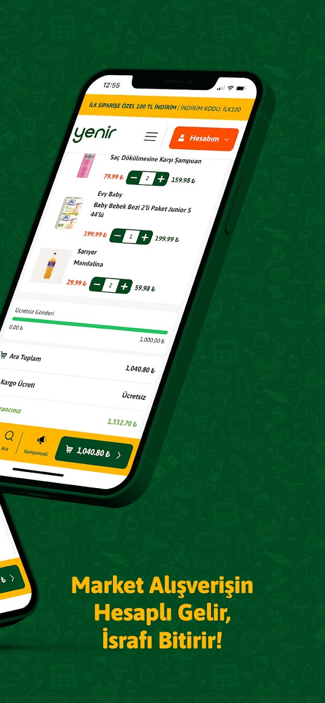 Yenir App Resimleri