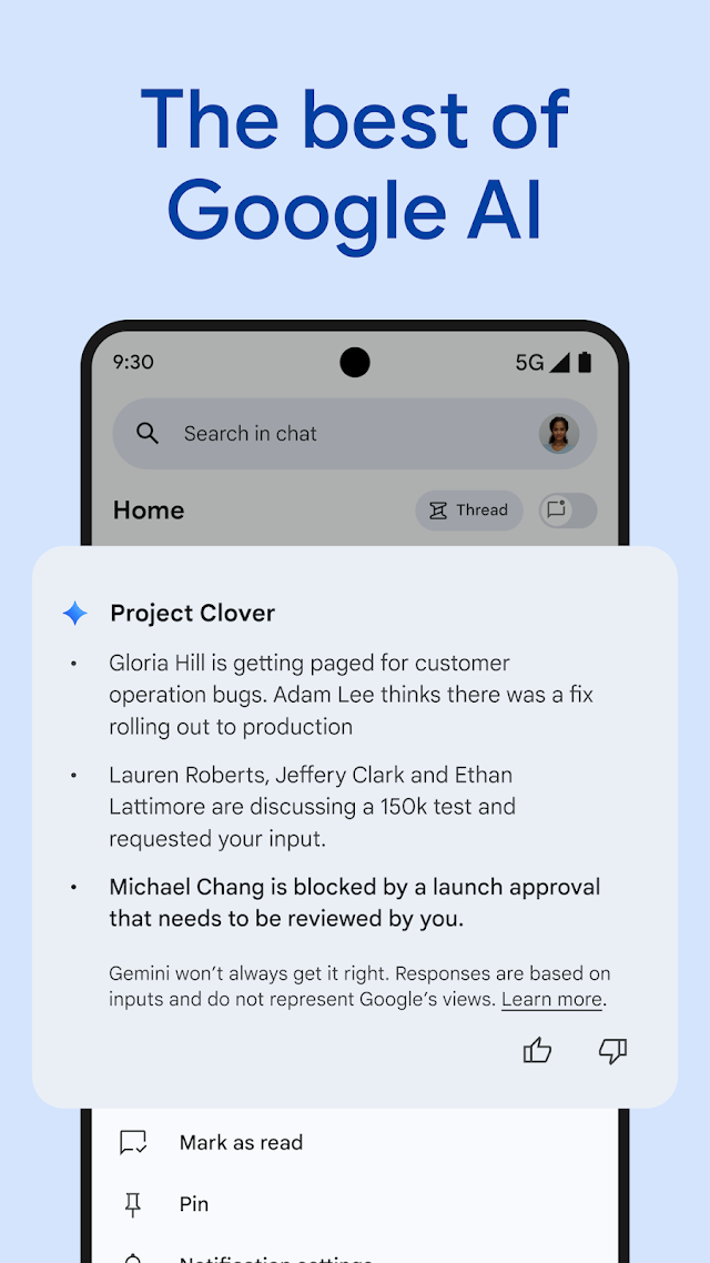 Google Chat Resimleri