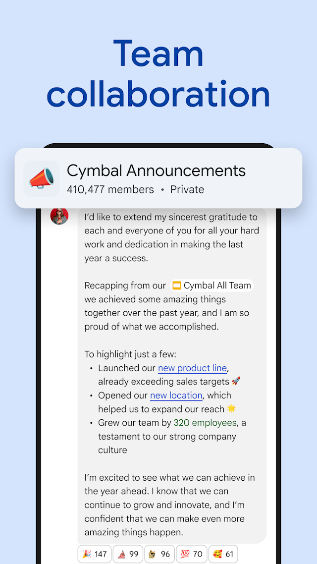Google Chat Resimleri