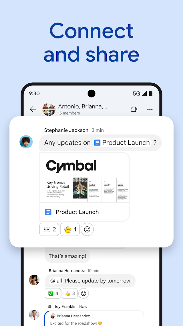 Google Chat Resimleri