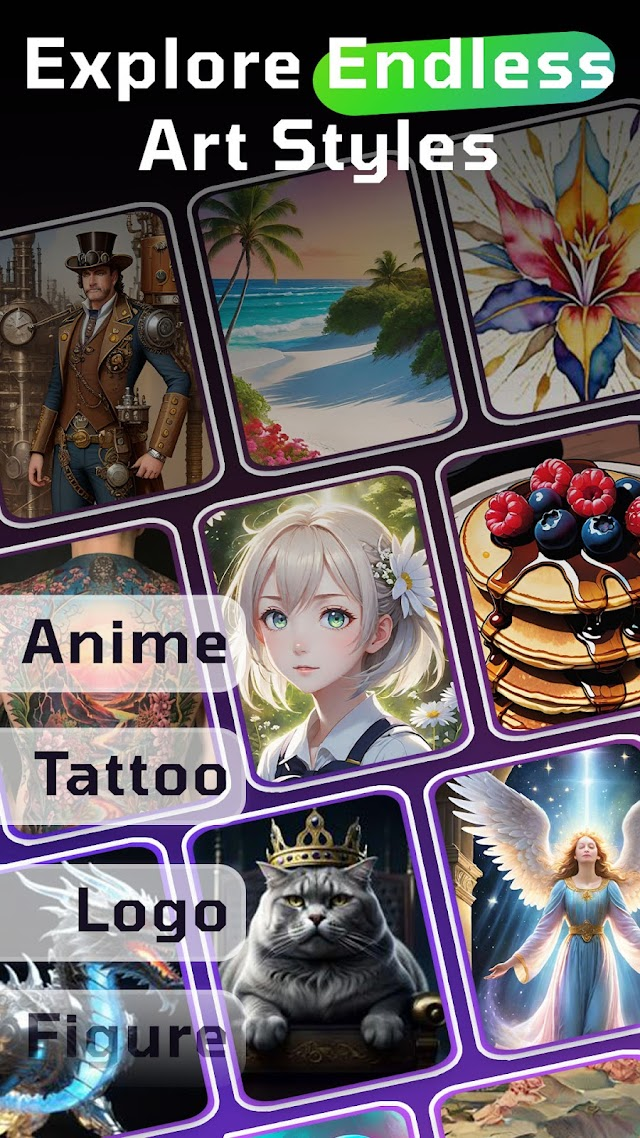 WOMBO Dream - AI Art Generator Resimleri