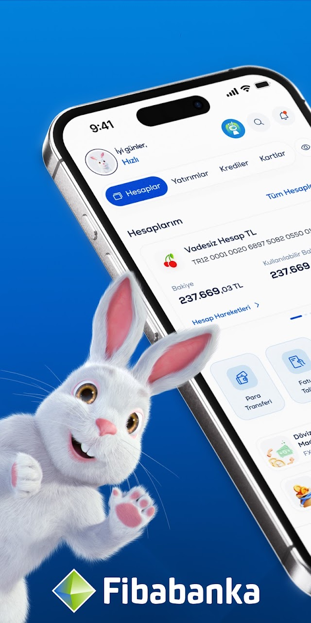 Fibabanka: Mobil Bankacılık Resimleri
