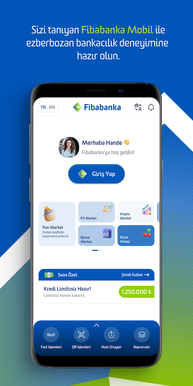 Fibabanka: Mobil Bankacılık Resimleri