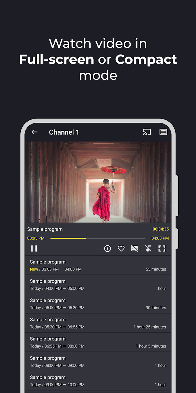 Televizo - IPTV player Resimleri