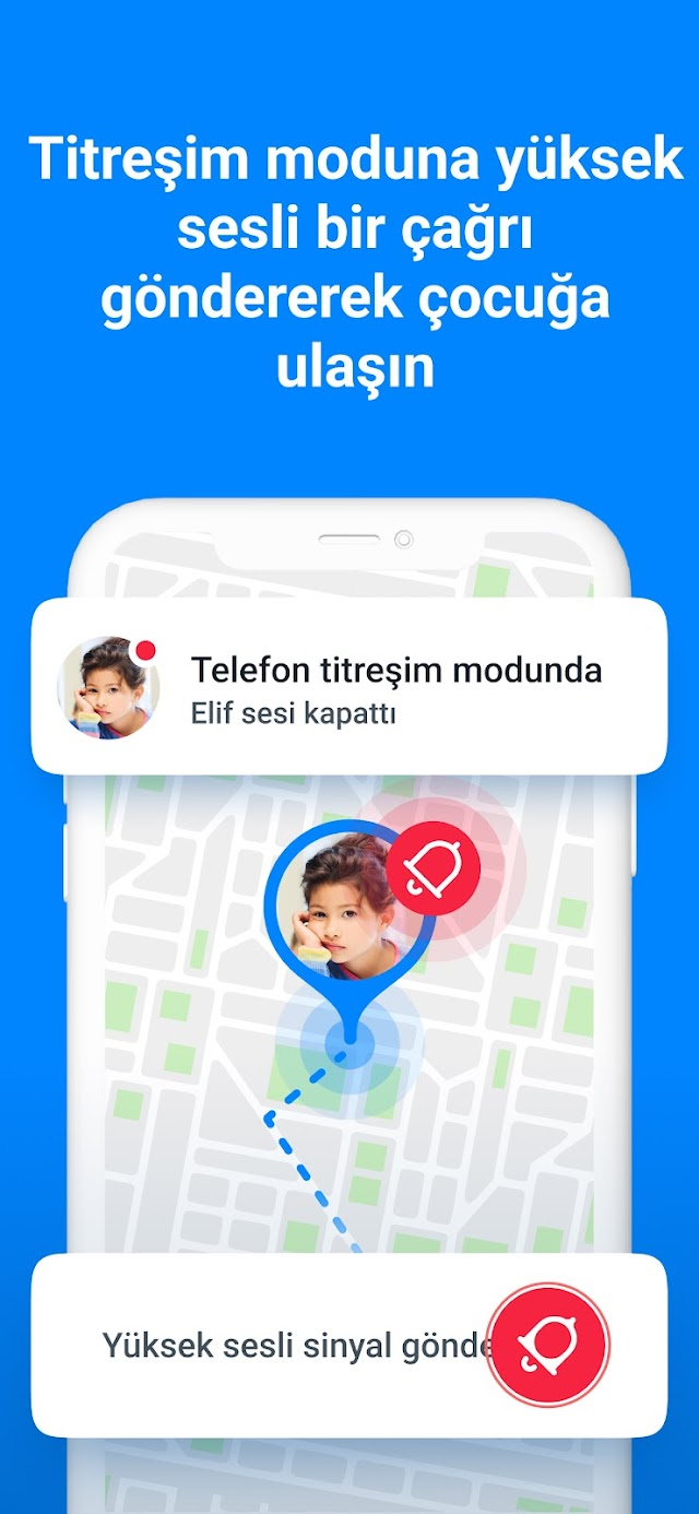 Findmykids aile takip programi Resimleri