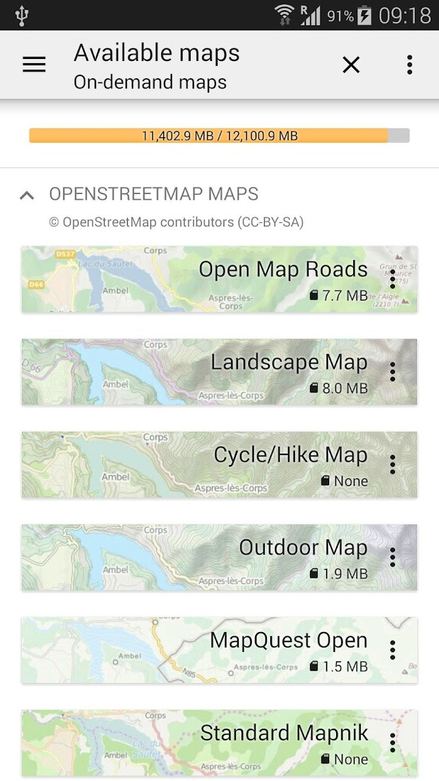 All-In-One Offline Maps Resimleri