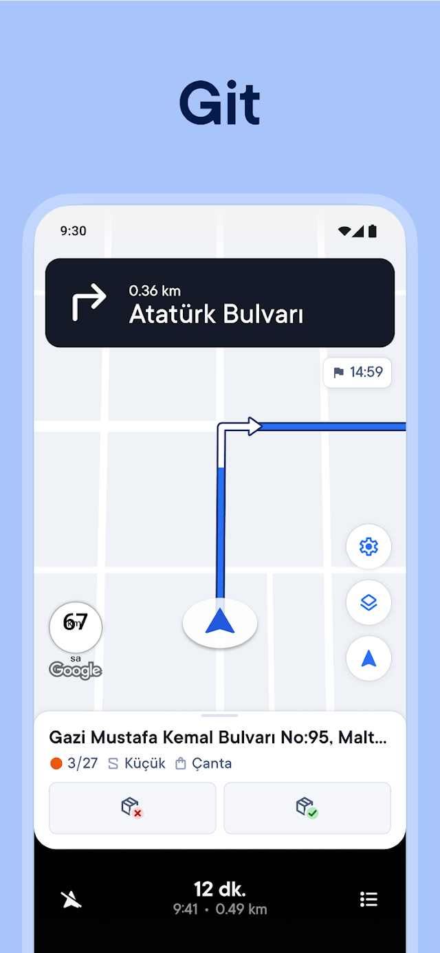 Spoke Rota Planlayıcı Resimleri